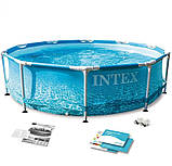 Басейн Intex 28206 Ø 305 х 76 см каркасний, фото 3