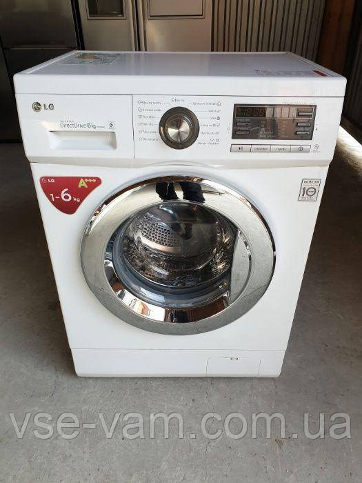 Вузька пральна машина LG Inverter Direct Drive 6 KG б.у