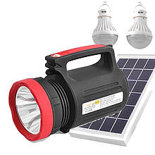 Ліхтар світлодіодний YJ-1902Т, сонячна панель, Power Bank, 5500mAh