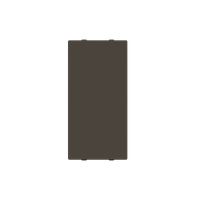 N2100 AN Заглушка Zenit 1 модуль цвет антрацит 2CLA210000N1801
