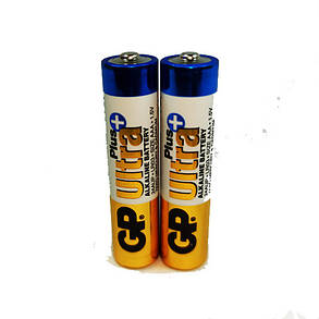 Батарейки міні-пальчик ААА GP Ultra Plus Alkaline Battery LR03 (Алкалінові) 2 шт., фото 2