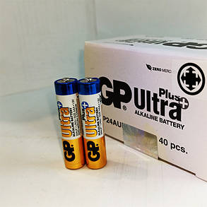 Батарейки міні-пальчик ААА GP Ultra Plus Alkaline Battery LR03 (Алкалінові) 2 шт., фото 2