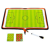 Доска-планшет тренерская футбольная Football Coaching Board 42x28,5 см на магнитах (C-4610)