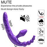 3в1 страпон-фалоімітатор LoveHorn, фото 2