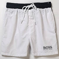 Чоловічі пляжні шорти (плавки) Boss, колір білий