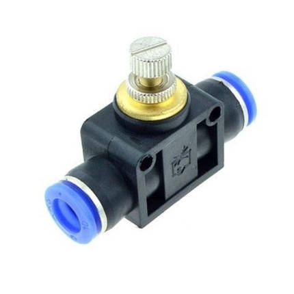 Кран цанговий голчастий під трубку діаметром 10 мм, фото 2