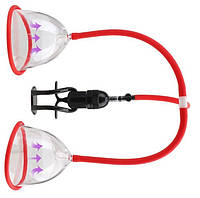 Подвійна вакуумна помпа для вагіни StrongPussy L 10см