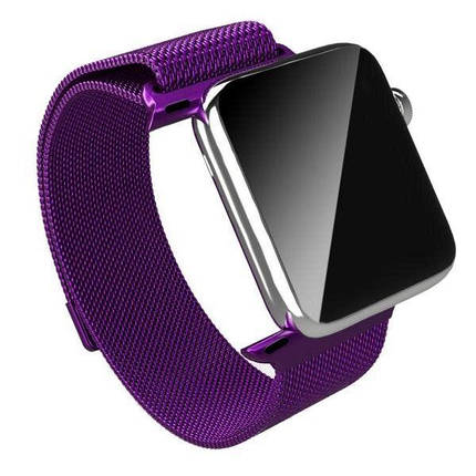 Ремешок Миланская петля для Apple Watch Band 38/ 40 mm фиолетовый, фото 2