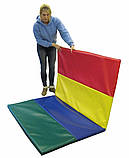 Мат складаний 300-100-5 см з 4 частин, фото 4