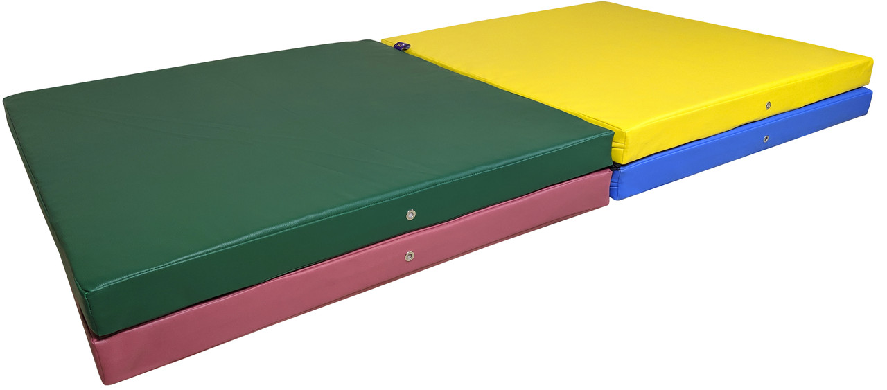 Мат складаний 400-100-8 см з 4-х частин TIA-SPORT, фото 1