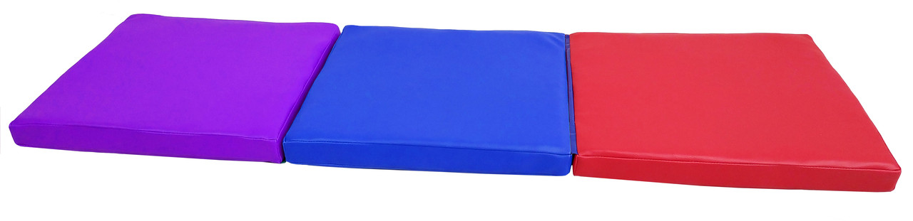 Мат складаний дитячий 150-50-5 см із 3 частин, фото 1