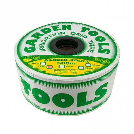 Щілинна крапельна стрічка Garden Tools 30 см 6 mil 300м, фото 2