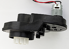 Тяговий редуктор дитячого електромобіля з мотором 555 24V 18000 rpm 20 Вал, фото 6