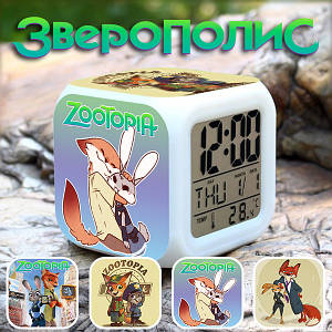 Настільні годинники Звірополіс "Sheriff" / Zootopia