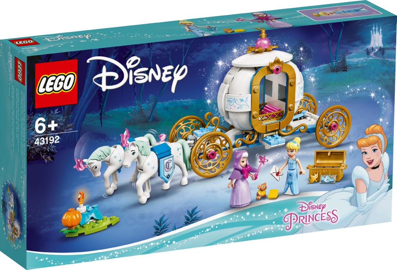 Lego Disney Princesses Королівська карета Попелюшки Лего 43192