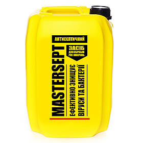 Дезінфікувальний засіб для оброблення рук та поверхонь MASTERSEPT 5 л