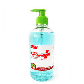 Антисептик iSEPT 500 мл з дозатором (для рук і поверхонь)