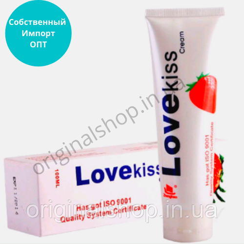 Інтимне мастило, Love Kiss Полуниця, лубрикант