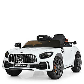 Дитячий електромобіль Mercedes (2 мотори по 25W,муз,MP3,TF,USB) Bambi M 4181EBLR-1 Білий