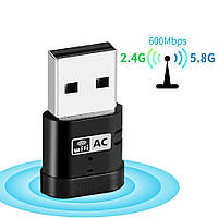 USB Wifi AC адаптер двухдиапазонный 5Ghz/ 2.4Ghz АС600 UNT W01