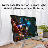 Інтернет кабель патч-корд BASEUS Cat6 UTP High Speed RJ45 Gigabit Network Cable 5м (чорний), фото 5