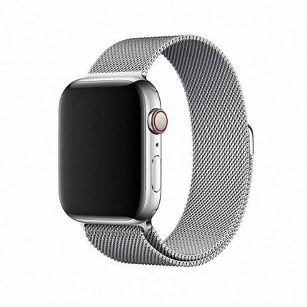 Ремешок Миланская петля для Apple Watch Band 38/ 40 mm серый, фото 2