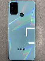 Задняя крышка Honor 9A/Play 9A голубая оригинал + стекло камеры