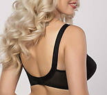 Бюстгальтер великих розмірів без кісточок, бежевий, фото 4