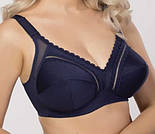 Бюстгальтер великих розмірів без кісточок, бежевий, фото 8