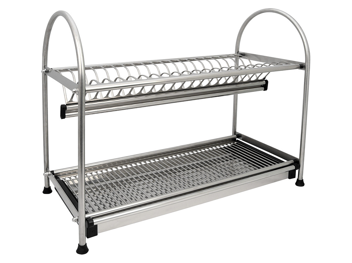 Сушка для Посуды Настольная Двухуровневая GIFF L=560 Нержавеющая Сталь ...