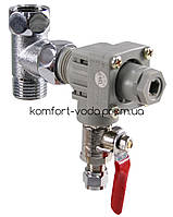 Регулятор тиску Aquafilter ADV-REG-CR_K з кульовим краном