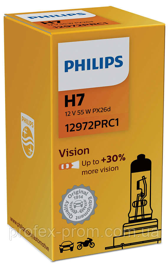 Автолампа Philips PR 12972 H7 12V 55W (PX26d) (шт.), фото 1