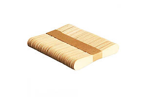 Лопатка дерев'яна для морозива 9,5см 100шт KN АС