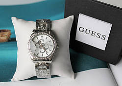 Жіночі наручні годинники Guess silver