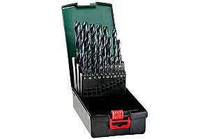 Набір свердл по металу Metabo HSS-R 25 предметів (627159000)