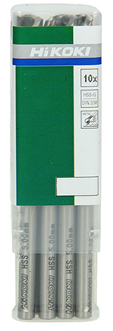 Свердло для металу 2х49х24 HSS-G DIN 338 10 шт. Hitachi / HiKOKI 780273
