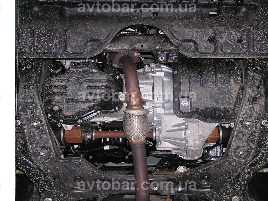 Защита двигателя Toyota Sienna (с 2009 --) Кольчуга - фото 5 - id-p1361578550