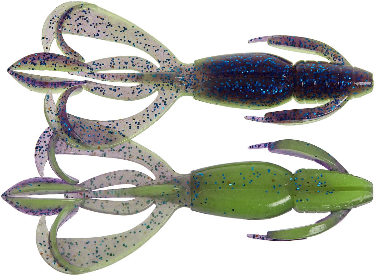 Силікон Keitech Crazy Flapper 3.6" ц:pal#06 violet lime berry