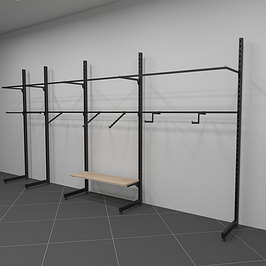 PILLAR - навісне та підлогове торгове обладнання з металлу