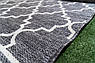 Килим для вулиці сірий з візерунком Sea SL Carpet, фото 3