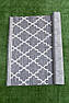 Килим для вулиці сірий з візерунком Sea SL Carpet, фото 4