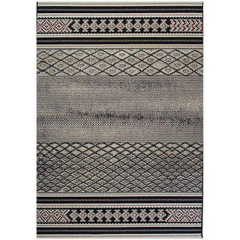 Килим для тераси сірий з візерунками Afrika SL Carpet 133х190 см