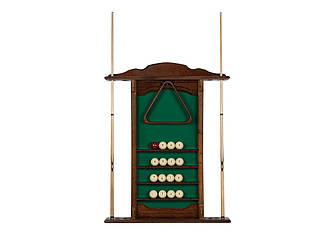 Комплект Сіріус для гри в піраміду 6,7,8 футів горіх