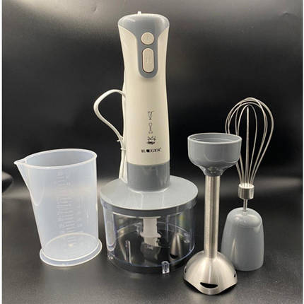 Блендер заглибний HG-293 неіржавка сталь, кухонний блендер зручний якісний, фото 1