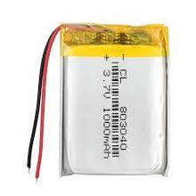 Акумулятор 3.7V 1000mAh (803040)