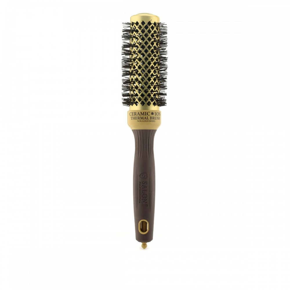 Брашинг для волосся Salon Professional Ceramic Ion Thermal Brush Nog Gold Series 33