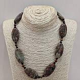 Кольє з натурального каменю Яшма, фото 3