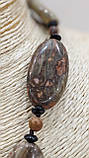Кольє з натурального каменю Яшма, фото 2