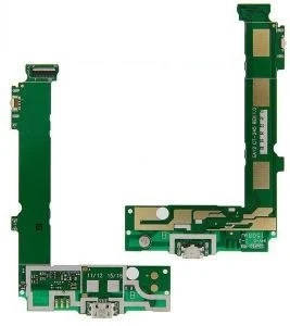 Шлейф (Flat cable) Microsoft 535 Lumia Dual Sim з разьемом зарядки, з кнопкою включення і мікрофоном