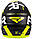 Мотошолом FXR Torque Team 20 жовтий, M, фото 3